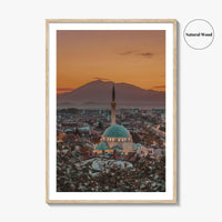 Prizren Kosovo Fine Art Photo Print, Kosova, Mosque, Balkans Wall Poster