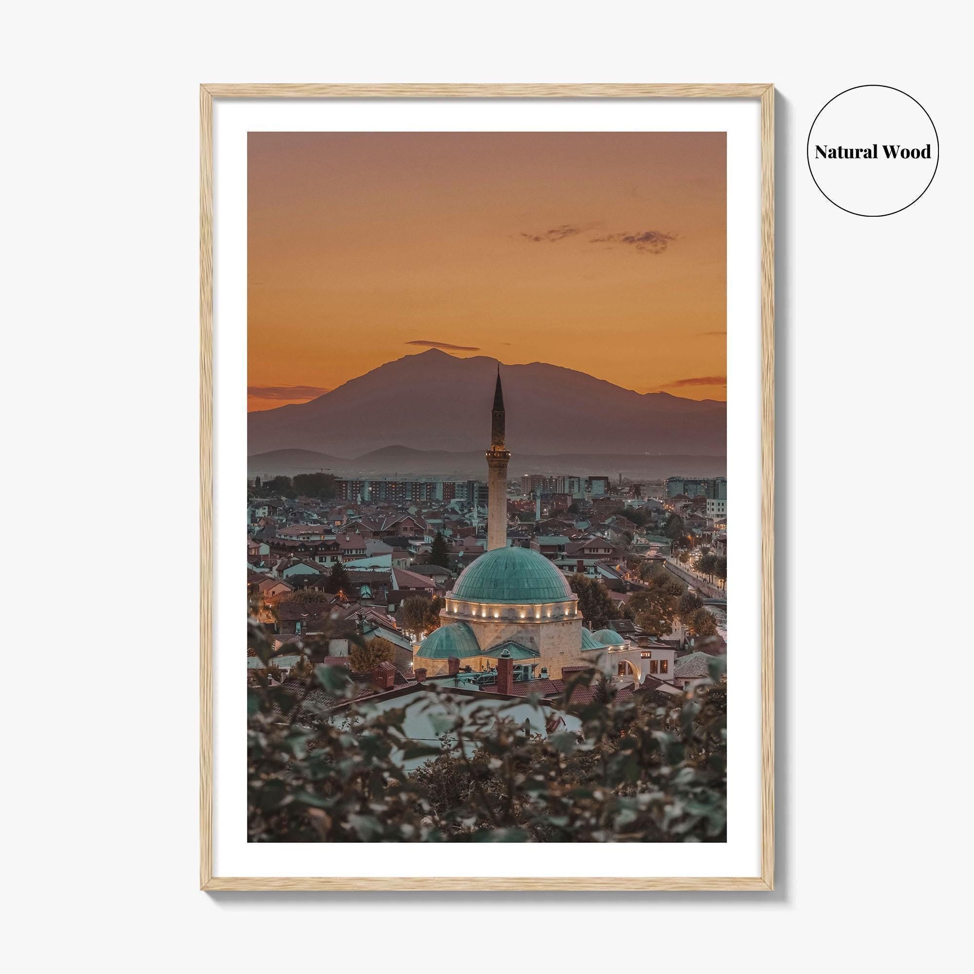 Prizren Kosovo Fine Art Photo Print, Kosova, Mosque, Balkans Wall Poster