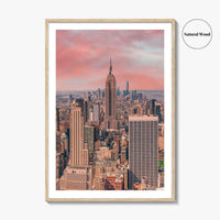 New York City Skyline Fine Art Photo Print, Manhattan Poster, NYC, NY, USA