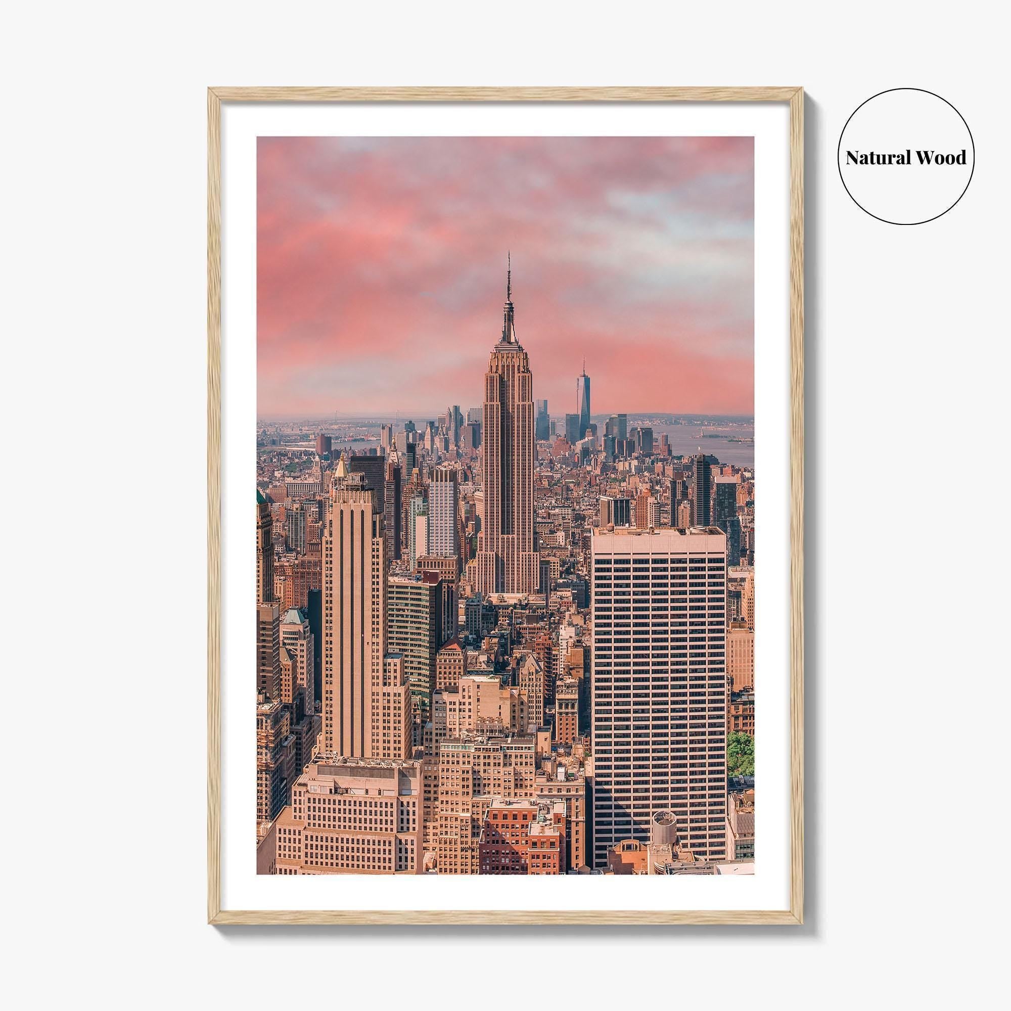 New York City Skyline Fine Art Photo Print, Manhattan Poster, NYC, NY, USA