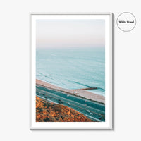 Pacific Palisades Fine Art Photo Print, Pacific Coast Highway, Los Angeles, California Poster
