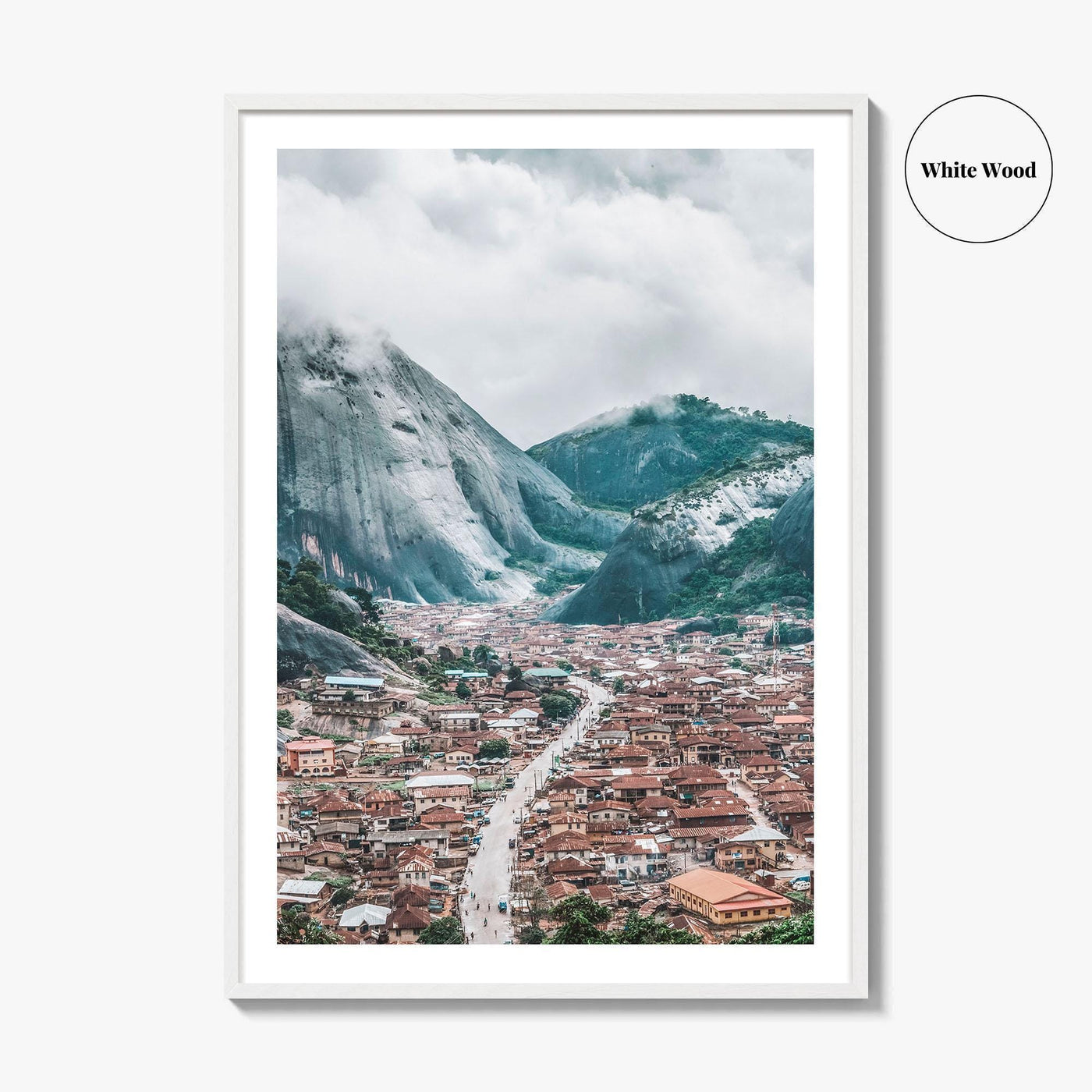 Idanre Hill Fine Art Photo Print, Ondo State Nigeria, Landscape Wall Decor Poster