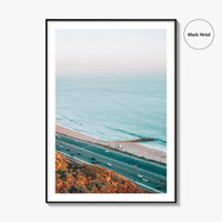 Pacific Palisades Fine Art Photo Print, Pacific Coast Highway, Los Angeles, California Poster