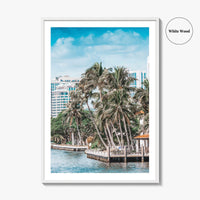 Fort Lauderdale Fine Art Photo Print, Florida, USA, Canals, Wall Decor, Poster