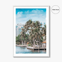 Fort Lauderdale Fine Art Photo Print, Florida, USA, Canals, Wall Decor, Poster