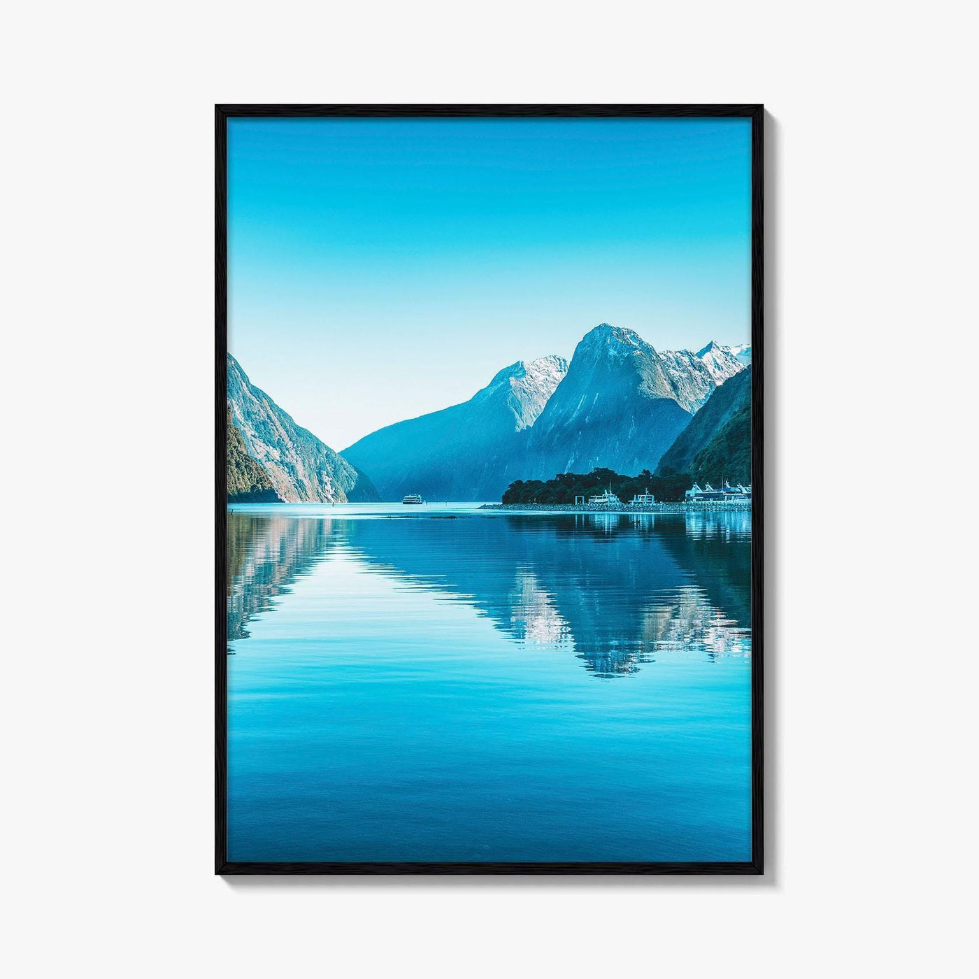 Milford Sound Fine Art Photo Print, Fiordland National Park New Zealand, Mitre Peak