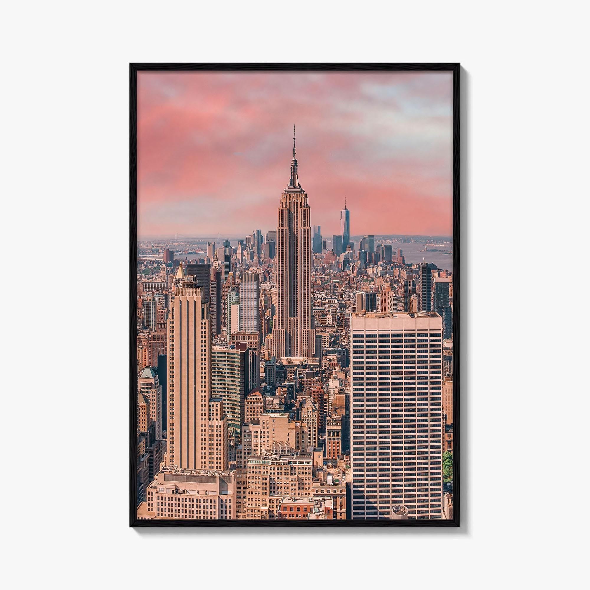 New York City Skyline Fine Art Photo Print, Manhattan Poster, NYC, NY, USA