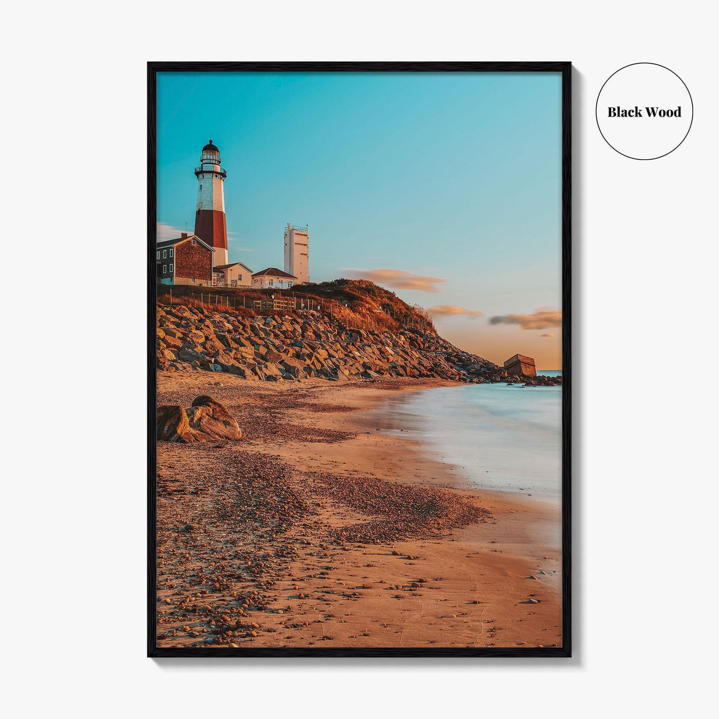 Montauk Fine Art Photo Print, Lighthouse Beach, Long Island New York Wall Decor Poster