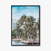 Fort Lauderdale Fine Art Photo Print, Florida, USA, Canals, Wall Decor, Poster