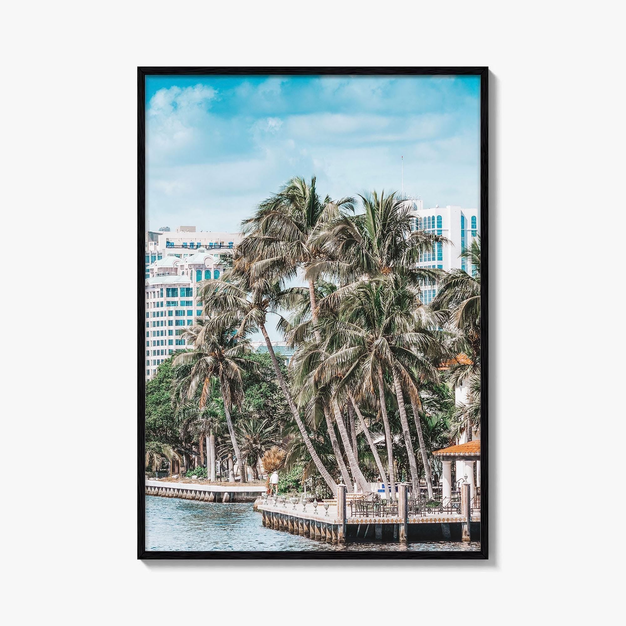 Fort Lauderdale Fine Art Photo Print, Florida, USA, Canals, Wall Decor, Poster
