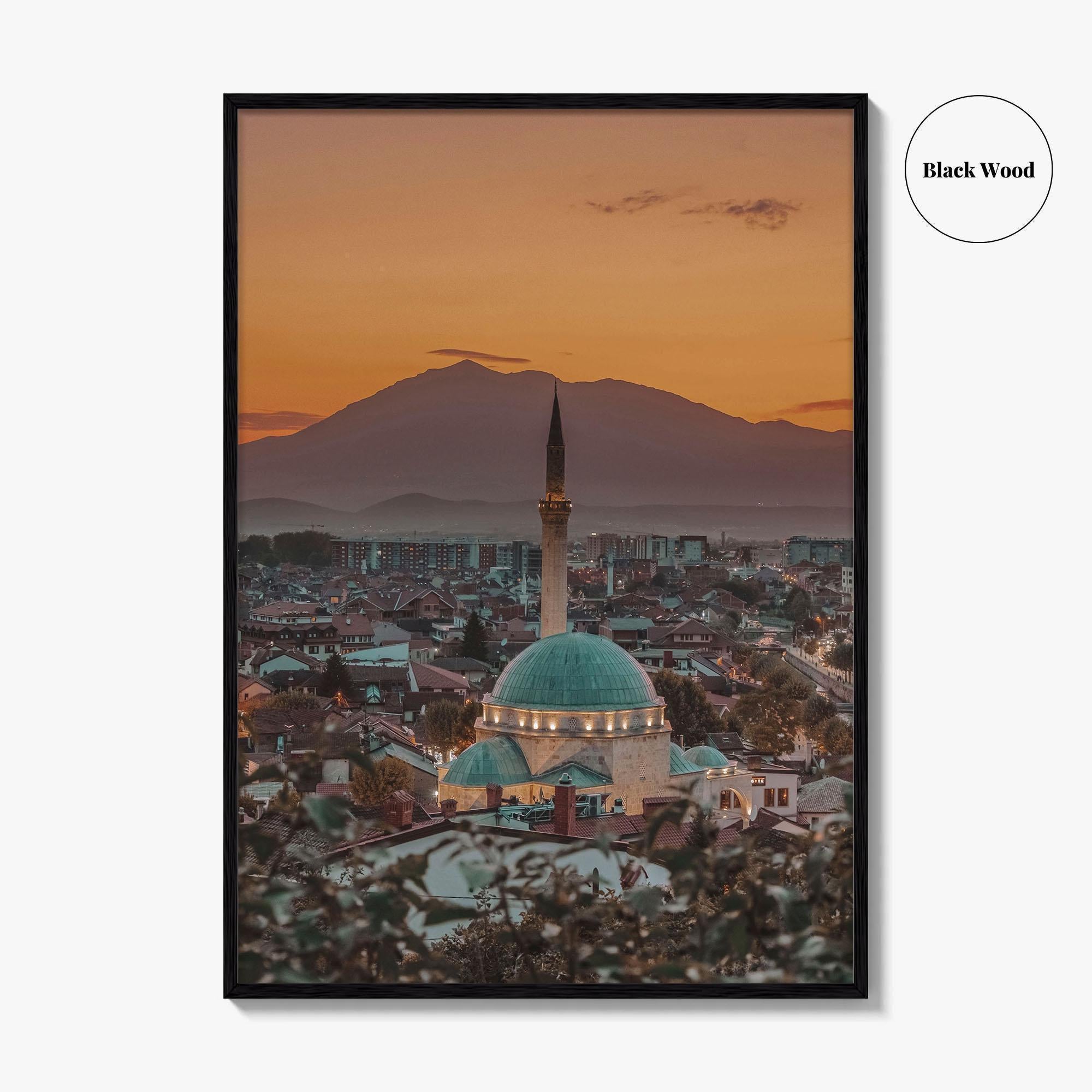 Prizren Kosovo Fine Art Photo Print, Kosova, Mosque, Balkans Wall Poster