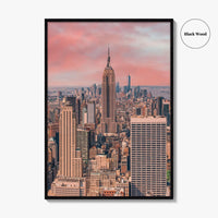 New York City Skyline Fine Art Photo Print, Manhattan Poster, NYC, NY, USA