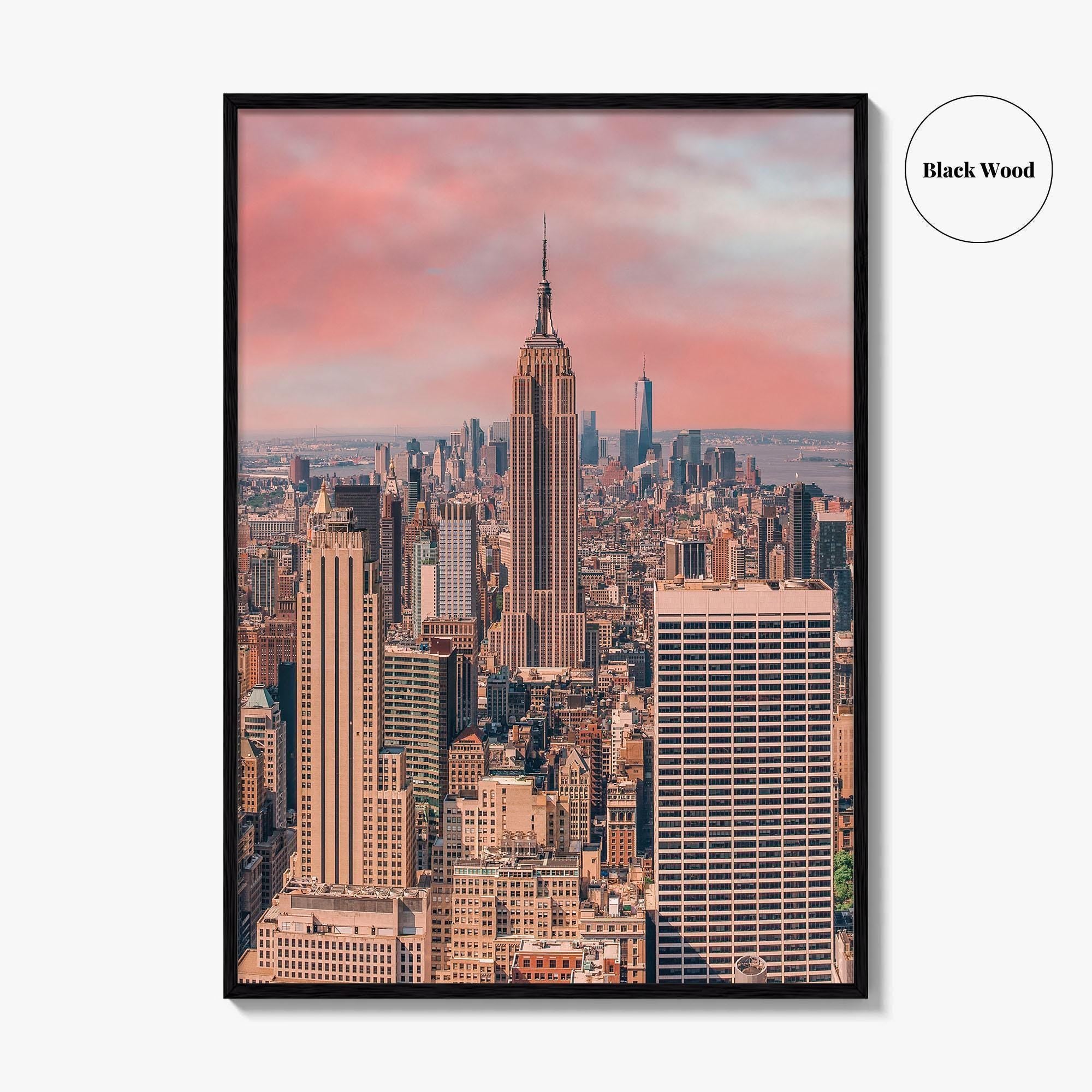New York City Skyline Fine Art Photo Print, Manhattan Poster, NYC, NY, USA