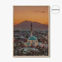 Prizren Kosovo Fine Art Photo Print, Kosova, Mosque, Balkans Wall Poster