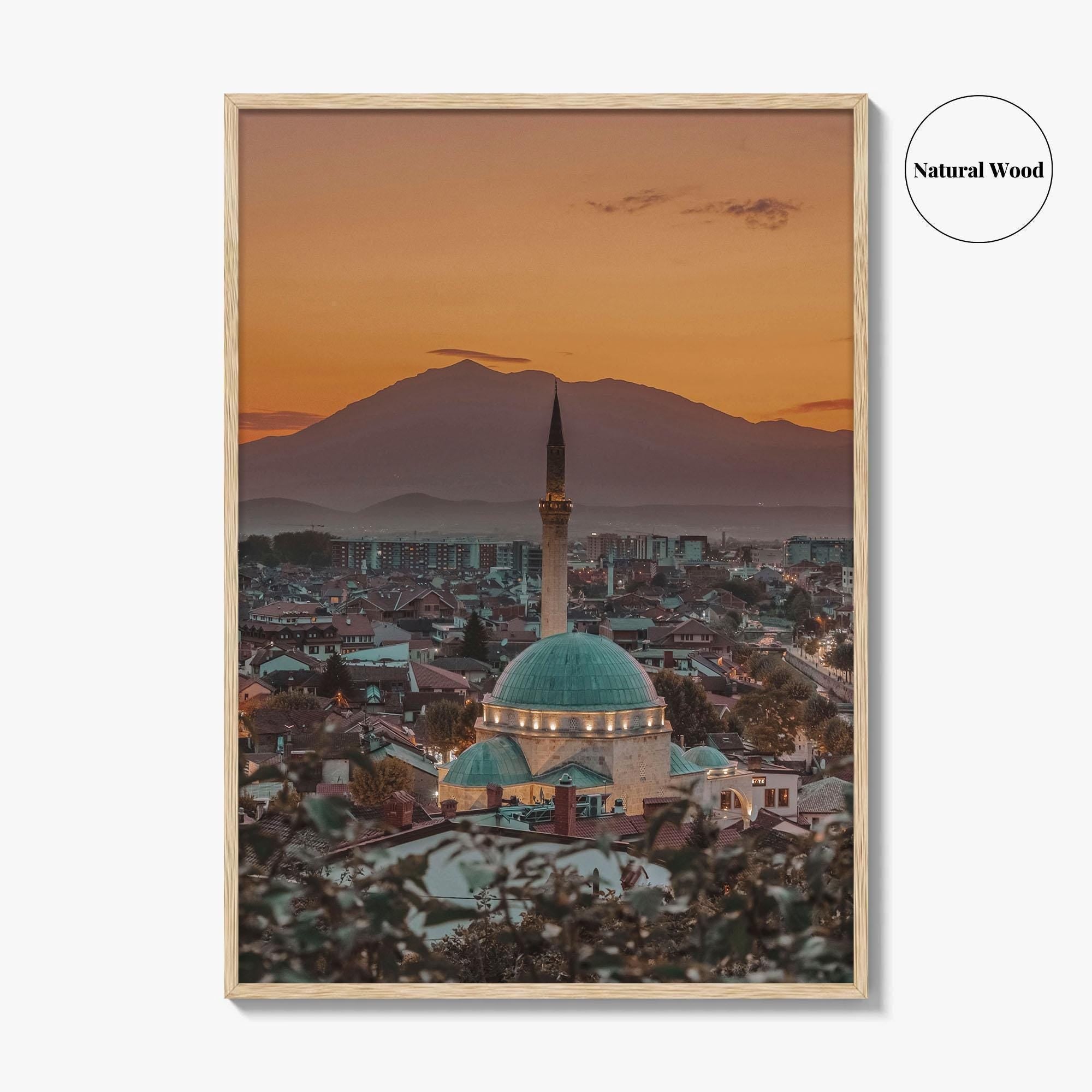 Prizren Kosovo Fine Art Photo Print, Kosova, Mosque, Balkans Wall Poster