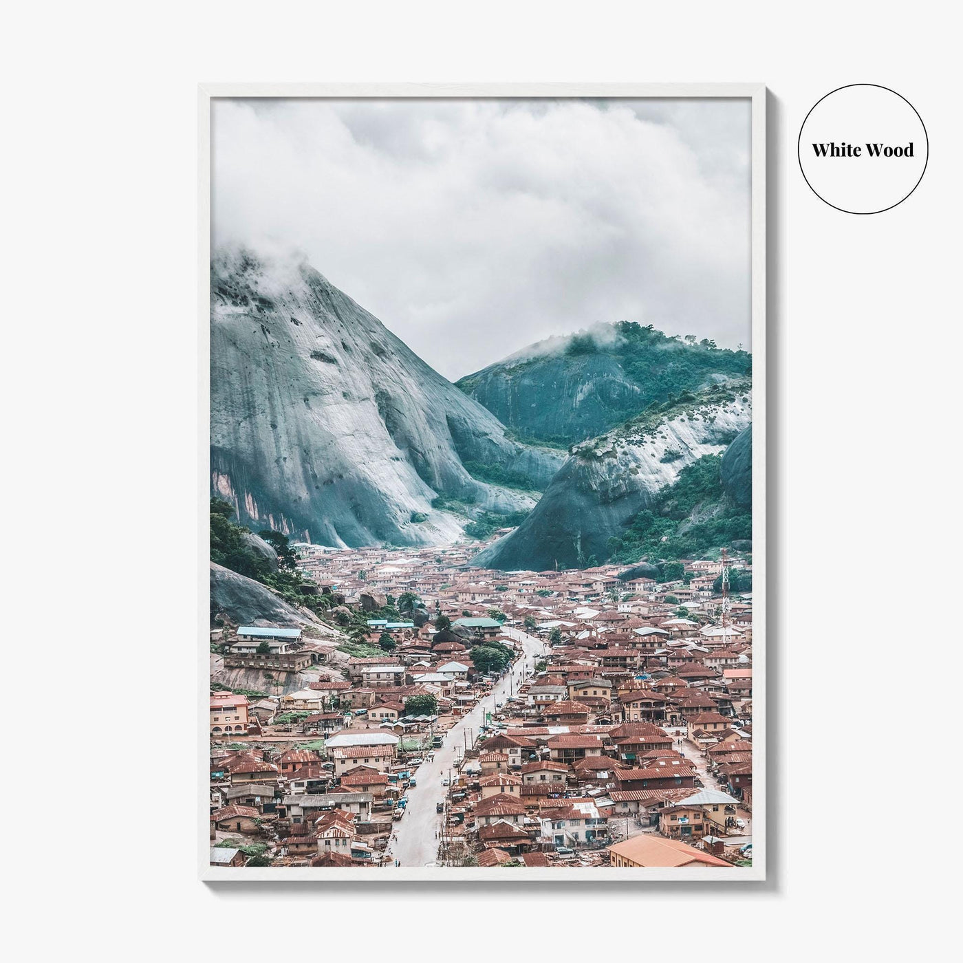 Idanre Hill Fine Art Photo Print, Ondo State Nigeria, Landscape Wall Decor Poster