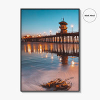 Huntington Beach Pier Fine Art Photo Print, Orange County, California USA Wall Poster