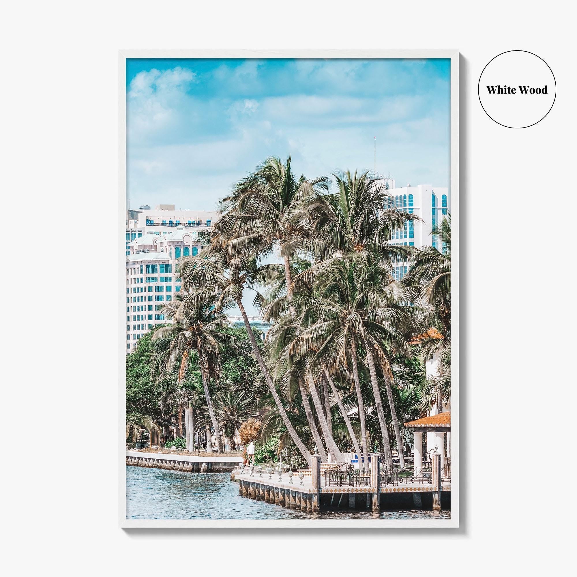 Fort Lauderdale Fine Art Photo Print, Florida, USA, Canals, Wall Decor, Poster