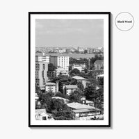 Lagos Black and White Fine Art Photo Print, Nigeria Wall Decor, Photo Poster