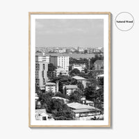 Lagos Black and White Fine Art Photo Print, Nigeria Wall Decor, Photo Poster
