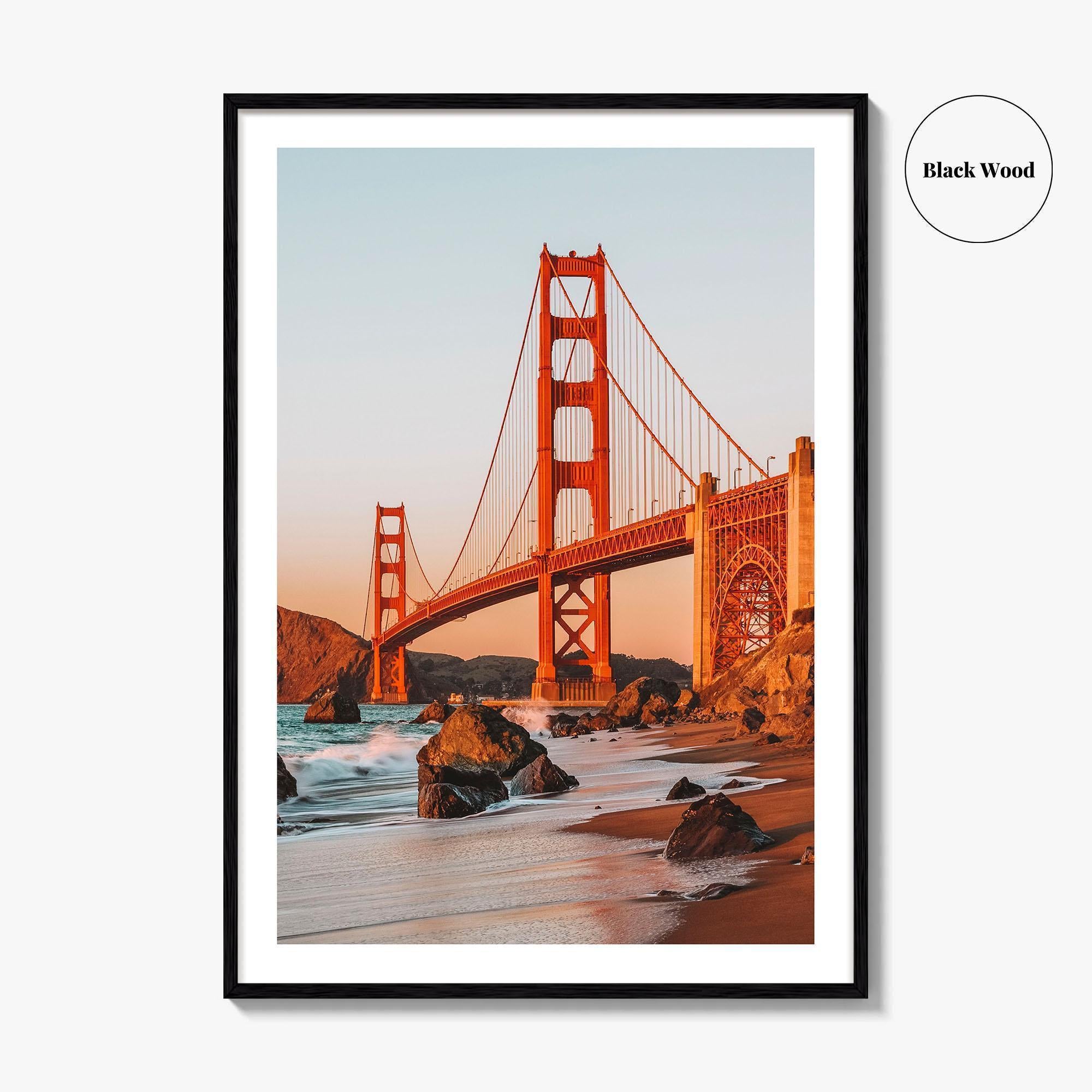 Golden Gate Bridge Fine Art Photo Print, San Francisco, California Poster, Wall Decor