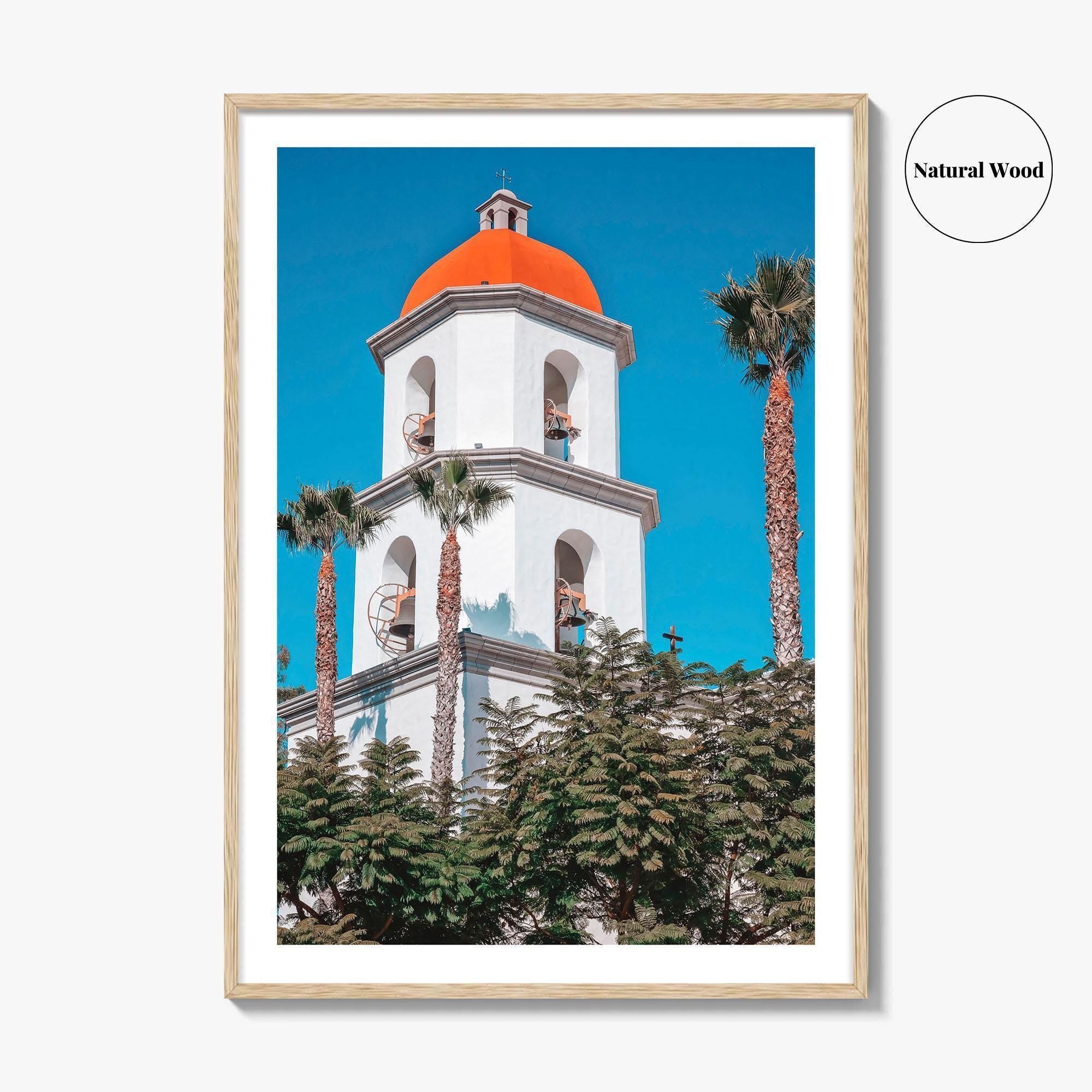 San Juan Capistrano Fine Art Photo Print, Mission Basilica Ruins, Orange County California Poster