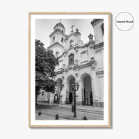 Buenos Aires Black and White Fine Art Photo Print, San Ignacio de Loyola Church