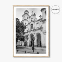 Buenos Aires Black and White Fine Art Photo Print, San Ignacio de Loyola Church