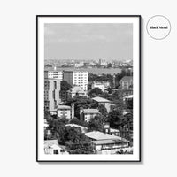 Lagos Black and White Fine Art Photo Print, Nigeria Wall Decor, Photo Poster