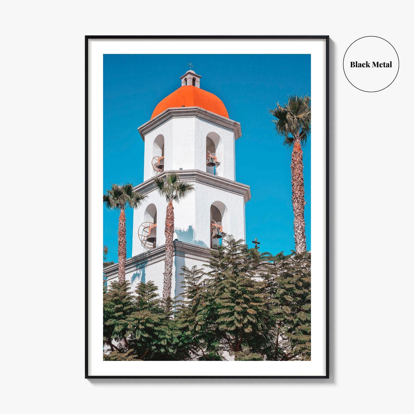 San Juan Capistrano Fine Art Photo Print, Mission Basilica Ruins, Orange County California Poster