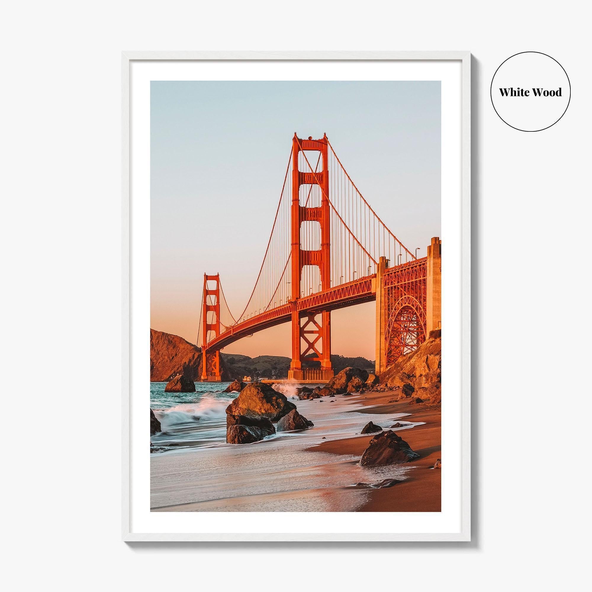 Golden Gate Bridge Fine Art Photo Print, San Francisco, California Poster, Wall Decor