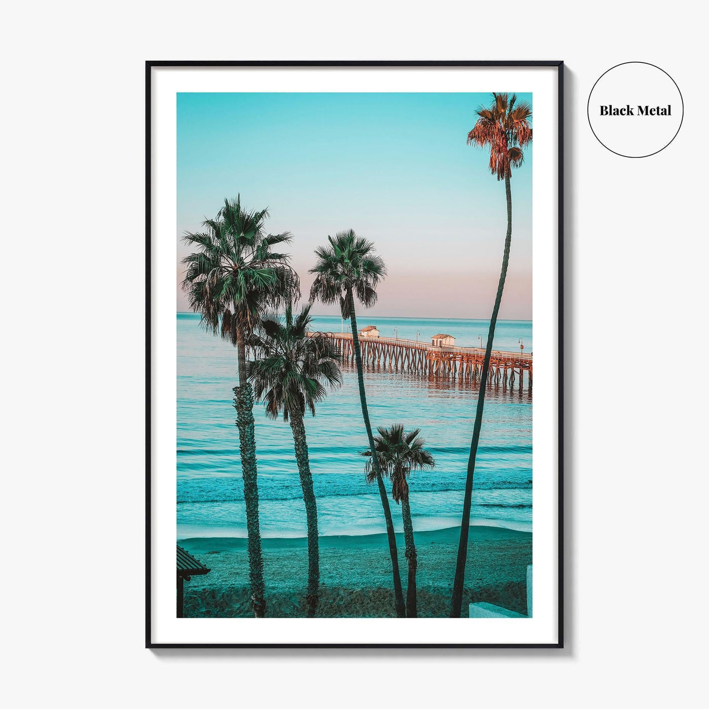 Southern California Fine Art Photo Print, Pier Wall Decor, USA Poster, SoCal