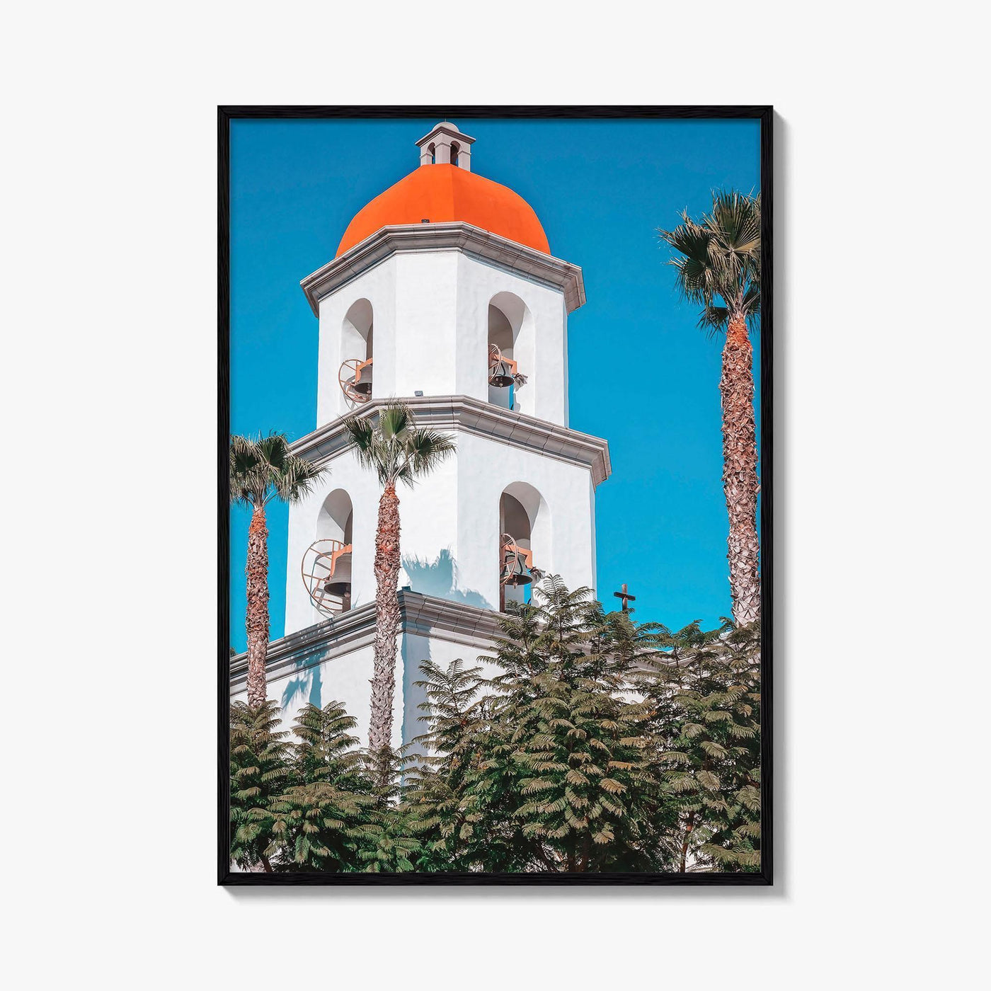 San Juan Capistrano Fine Art Photo Print, Mission Basilica Ruins, Orange County California Poster