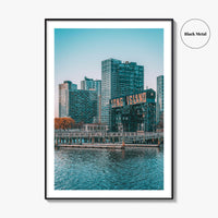 Long Island City Fine Art Photo Print, Queens Waterfront, New York NYC Poster