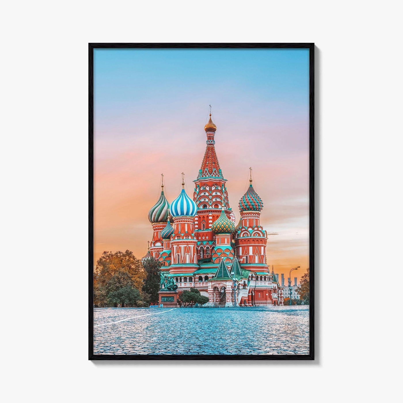 Moscow Russia Fine Art Photo Print, St Basil's Cathedral, Red Square, Poster