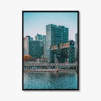 Long Island City Fine Art Photo Print, Queens Waterfront, New York NYC Poster