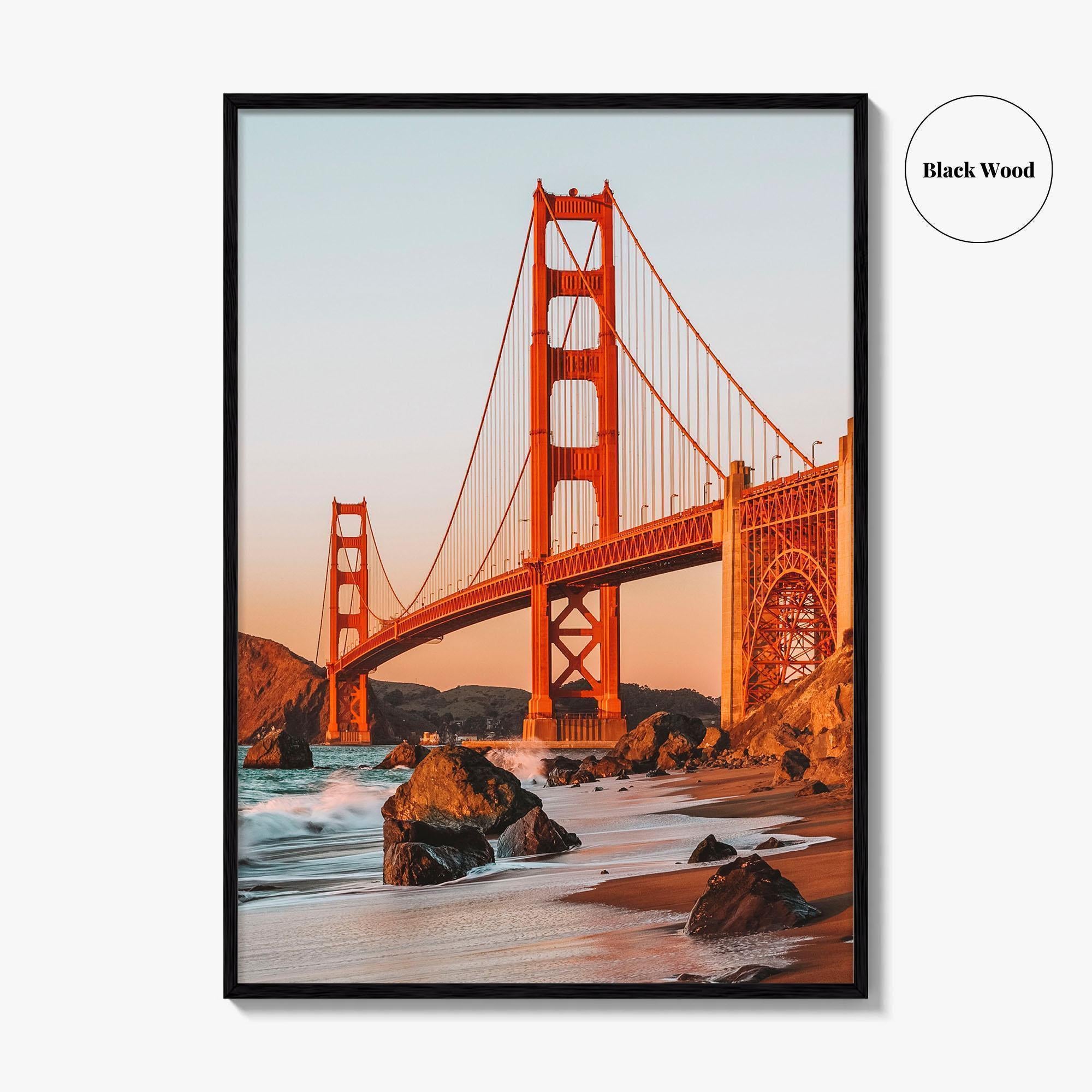 Golden Gate Bridge Fine Art Photo Print, San Francisco, California Poster, Wall Decor