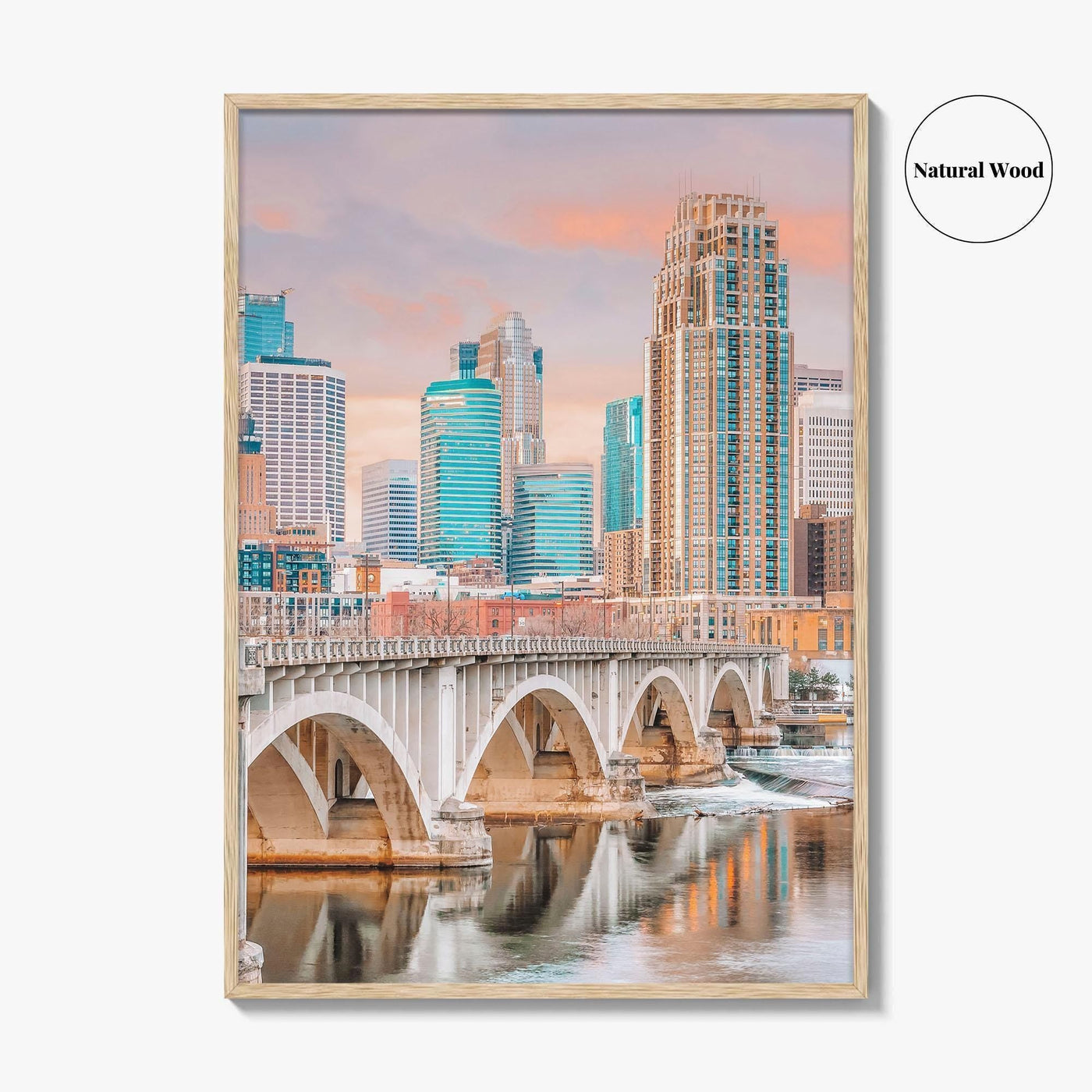 Minneapolis Skyline Fine Art Photo Print, Wall Poster, Minnesota USA