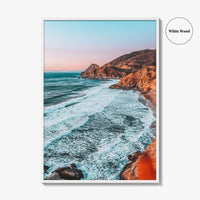 San Francisco Fine Art Photo Print, California USA, Highway 1 Coastal Cliffs Poster