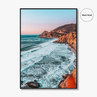 San Francisco Fine Art Photo Print, California USA, Highway 1 Coastal Cliffs Poster