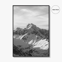 Tantalus Range Black and White Fine Art Photo Print, Squamish Vancouver Canada Poster