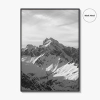 Tantalus Range Black and White Fine Art Photo Print, Squamish Vancouver Canada Poster
