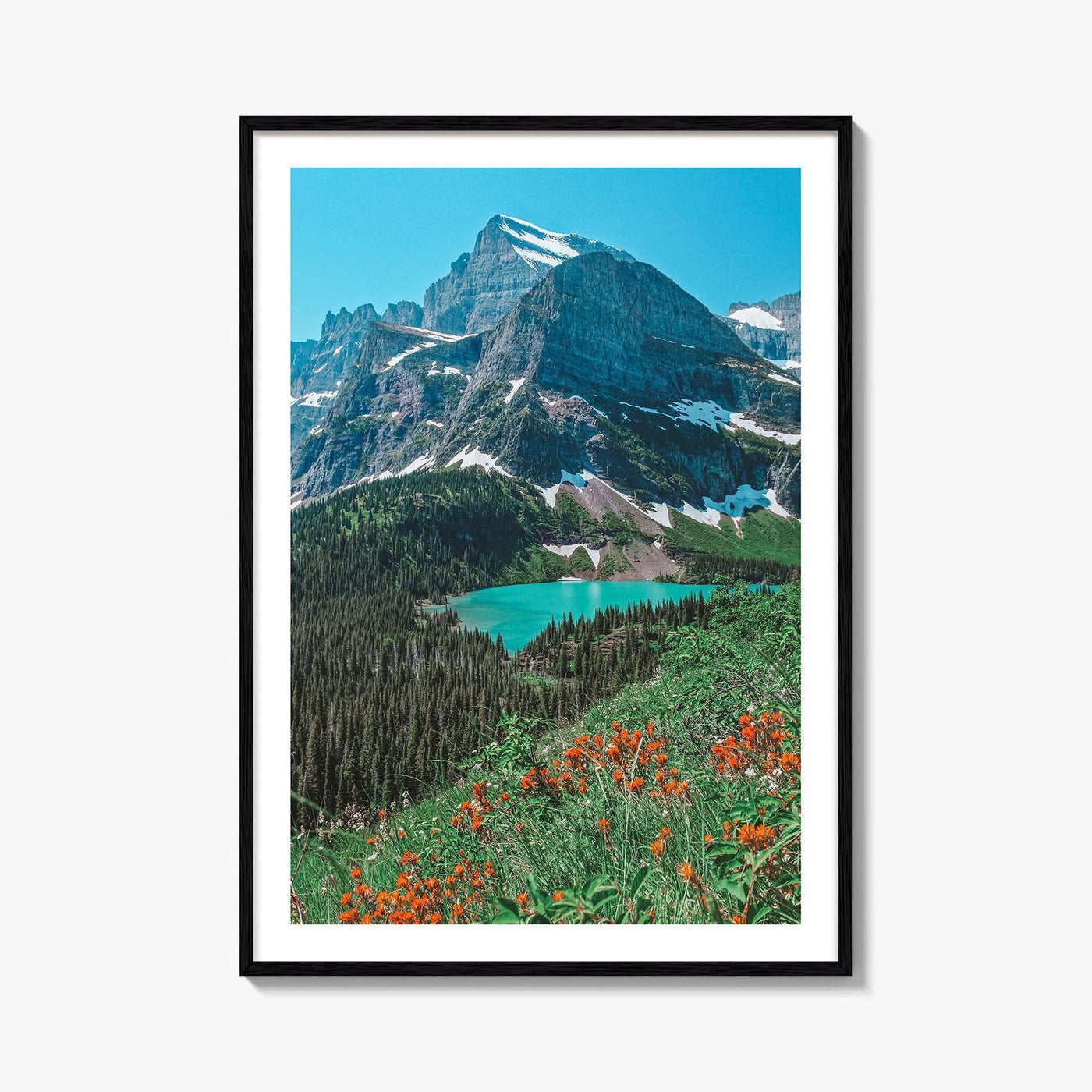 Glacier National Park Fine Art Photo Print, Montana USA, Wall Decor Poster
