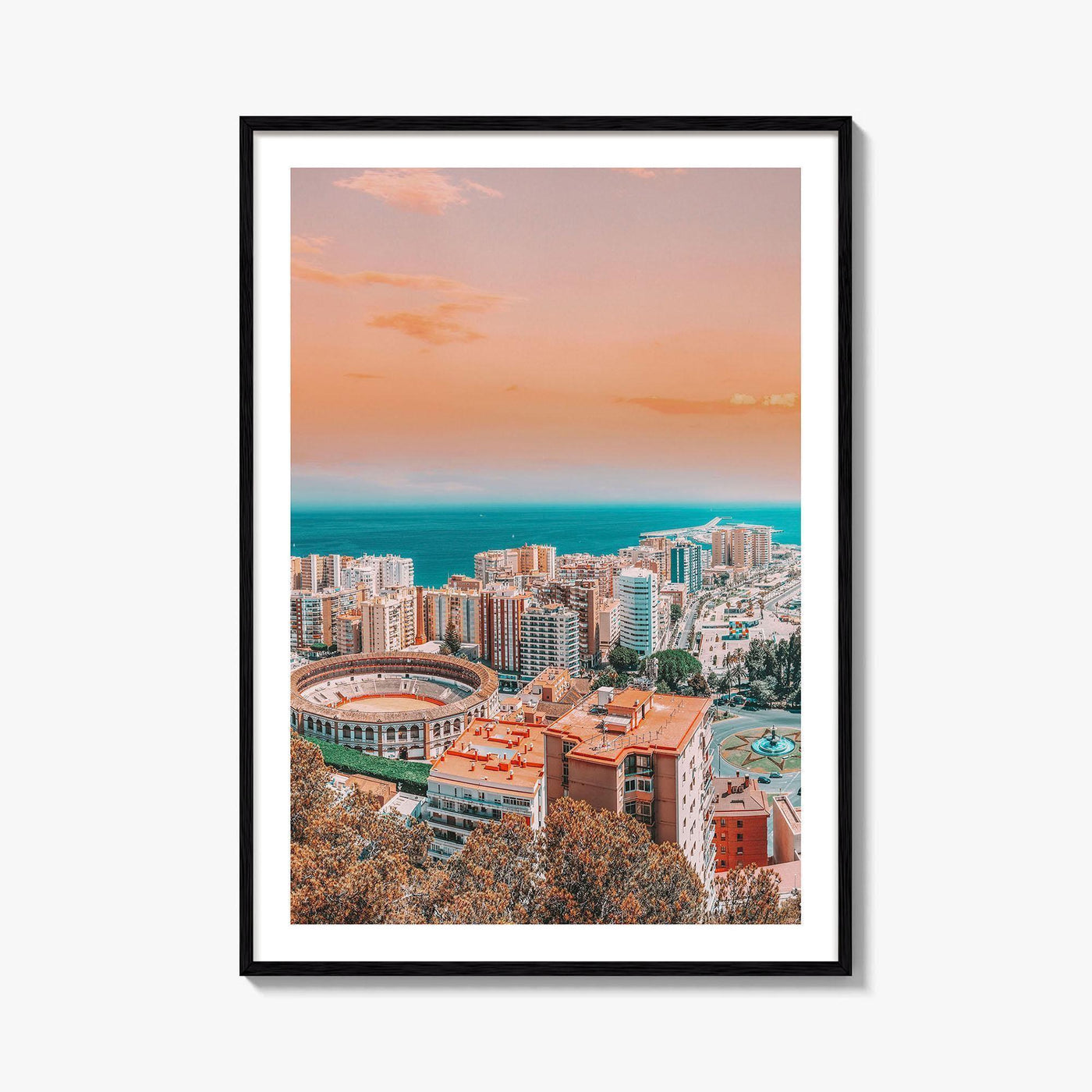 Malaga Fine Art Photo Print, Spain, Andalusia, Costa del Sol, Wall Decor, Poster