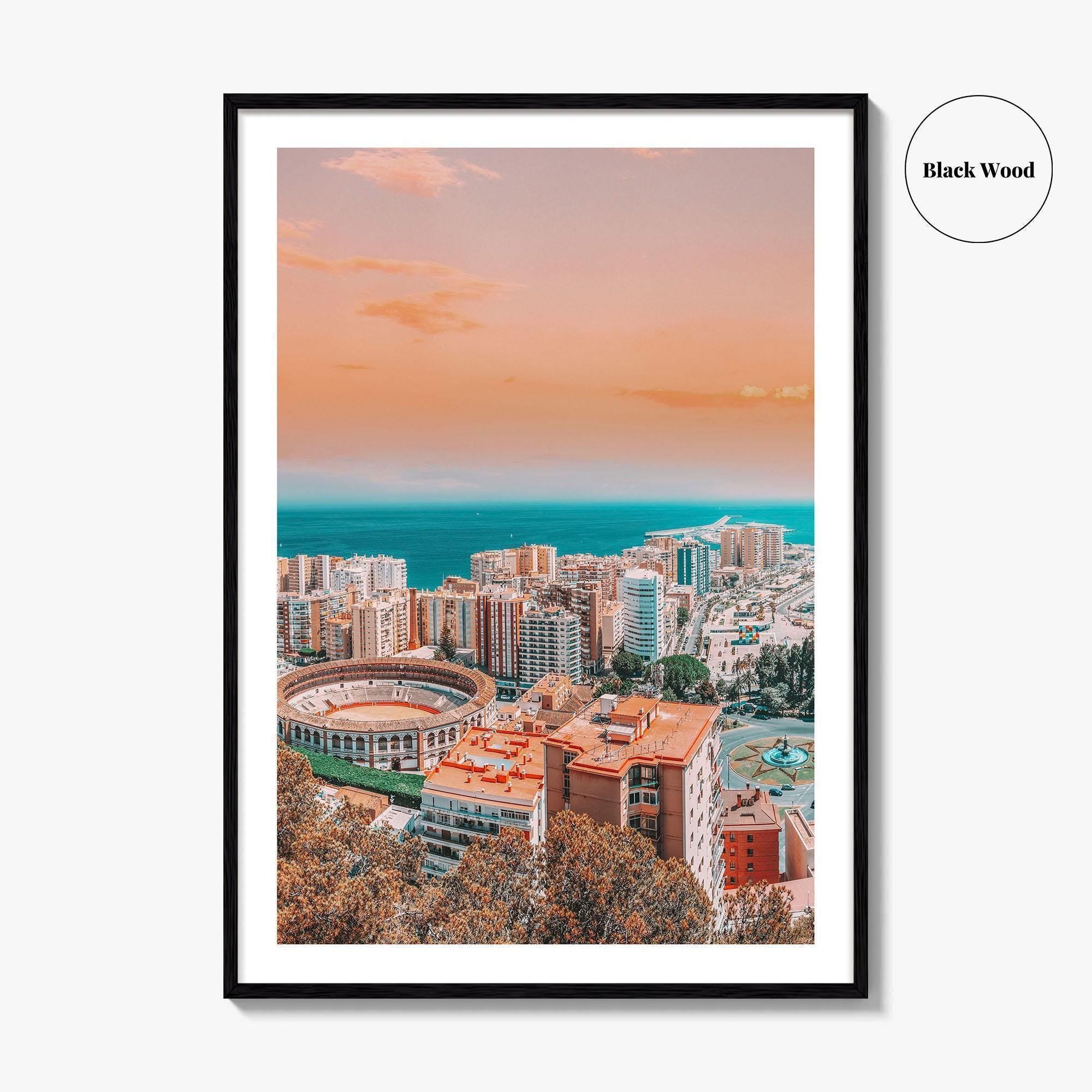 Malaga Fine Art Photo Print, Spain, Andalusia, Costa del Sol, Wall Decor, Poster