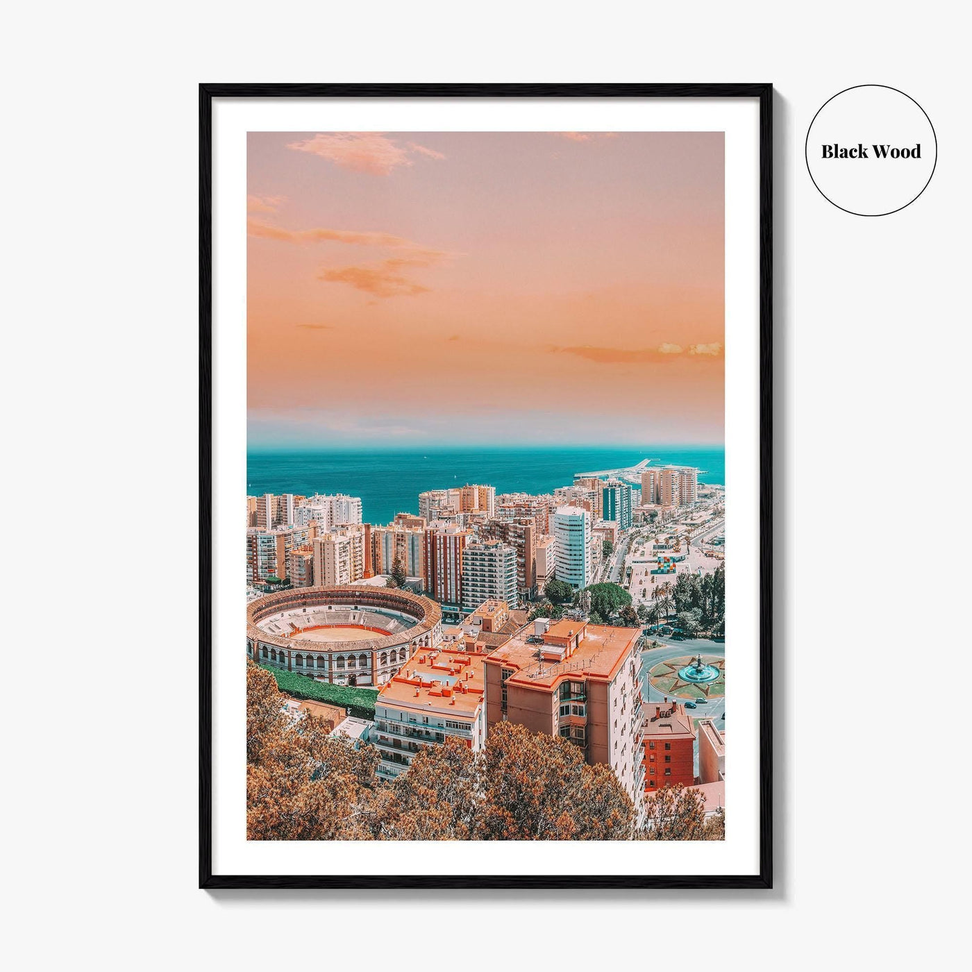 Malaga Fine Art Photo Print, Spain, Andalusia, Costa del Sol, Wall Decor, Poster