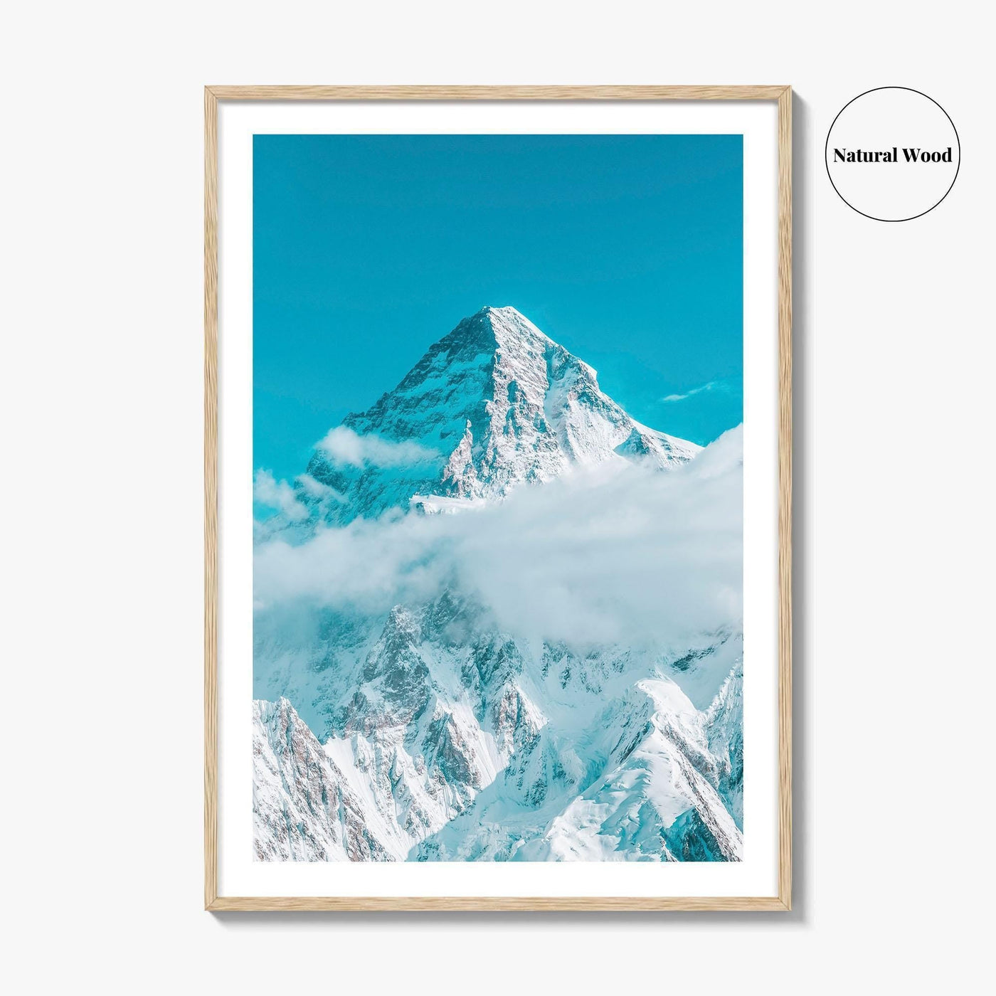 K2 Fine Art Photo Print, Concordia, Karakoram, Gilgit-Baltistan, Pakistan, Panoramic Wall Poster