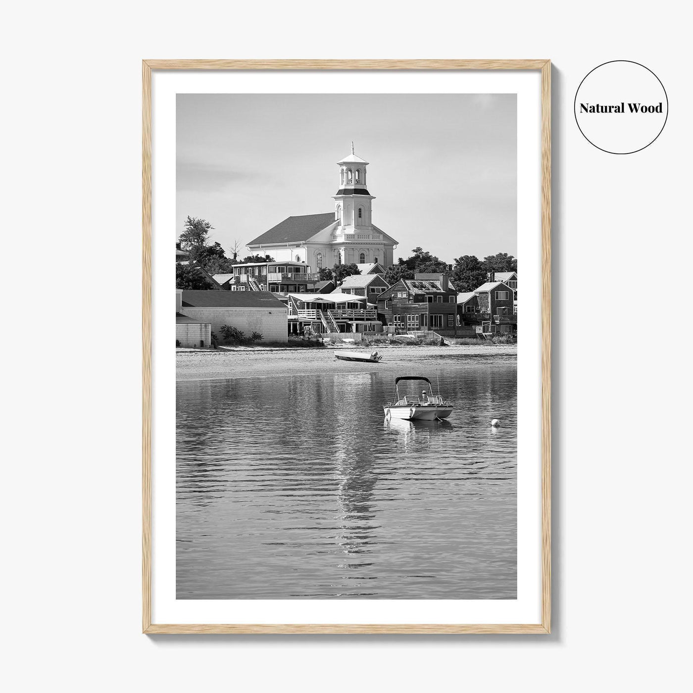 Cape Cod Black and White Fine Art Photo Print, Provincetown Massachusetts Poster