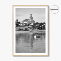 Cape Cod Black and White Fine Art Photo Print, Provincetown Massachusetts Poster