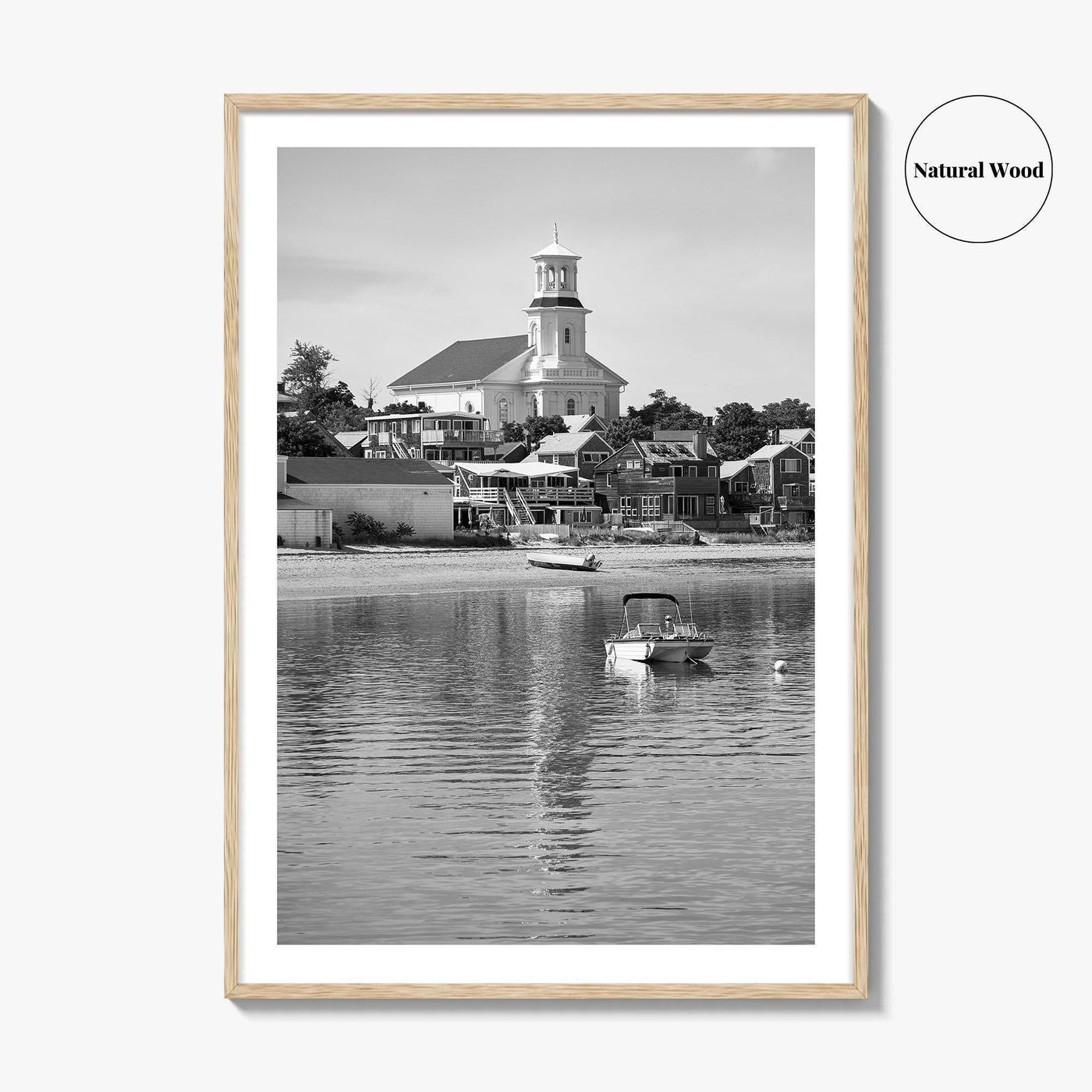 Cape Cod Black and White Fine Art Photo Print, Provincetown Massachusetts Poster